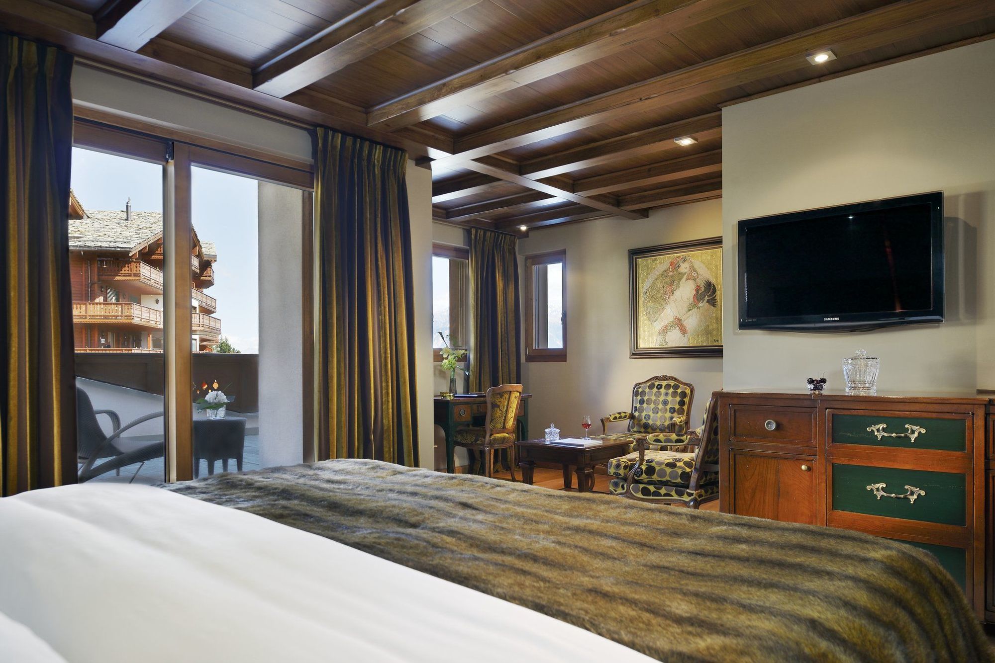 Guarda Golf Hotel & Residences Кран-Монтана Экстерьер фото