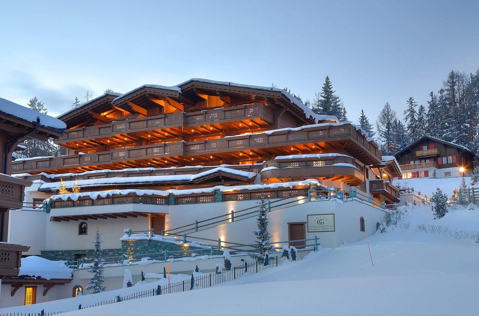 Guarda Golf Hotel & Residences Кран-Монтана Экстерьер фото