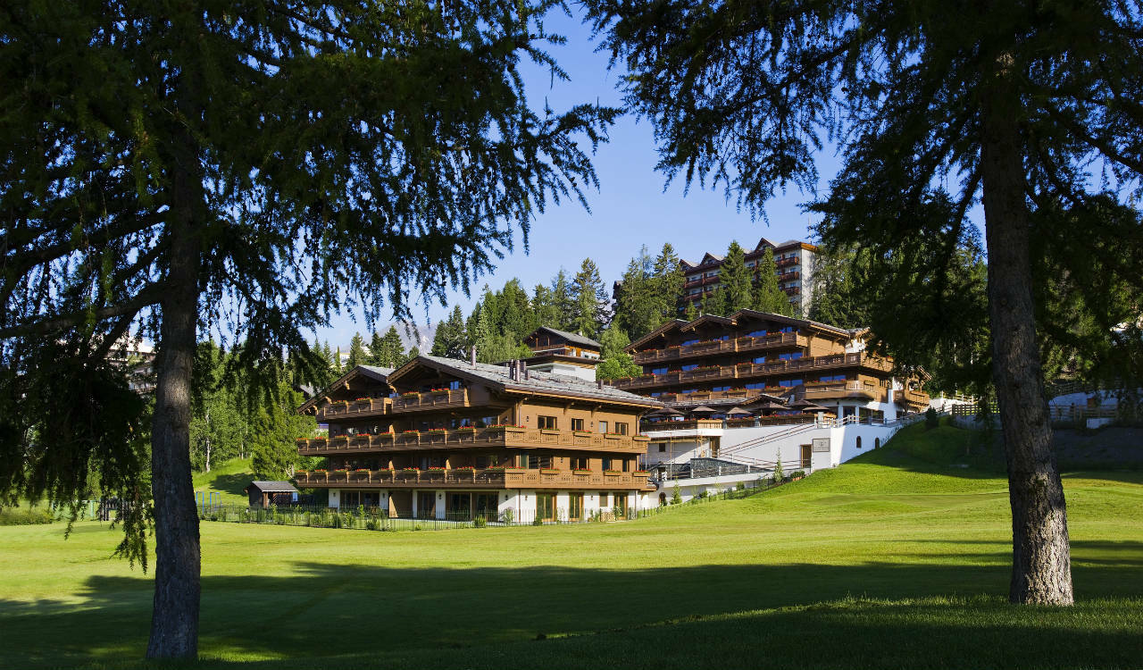 Guarda Golf Hotel & Residences Кран-Монтана Экстерьер фото